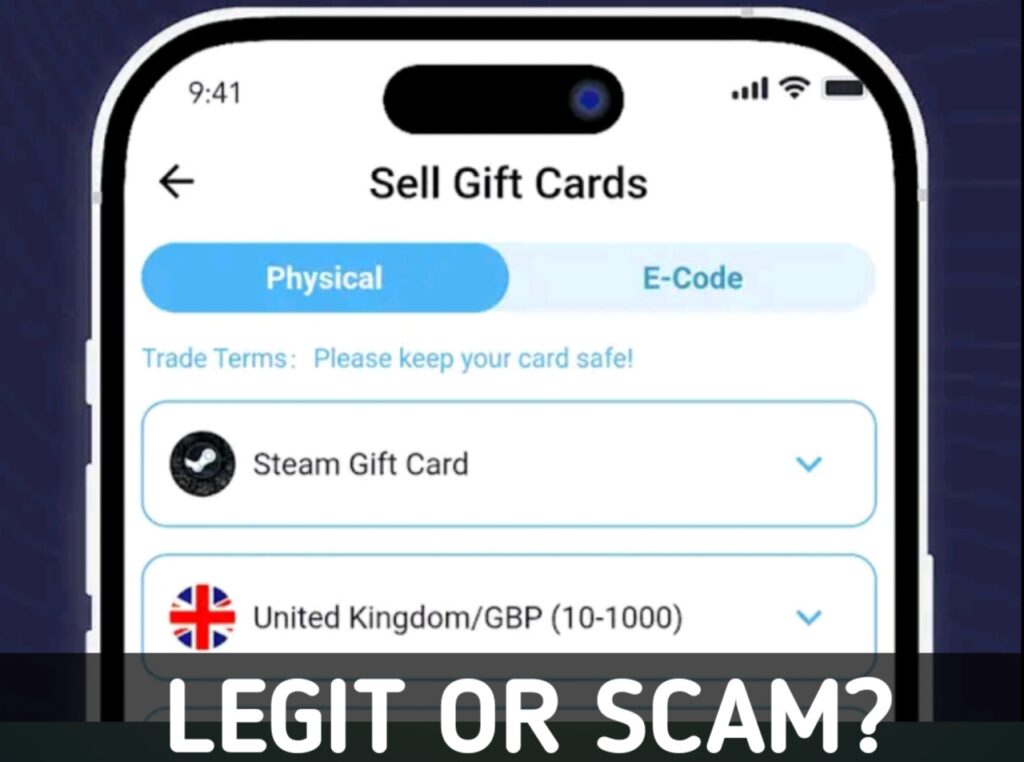 Cardgoal App Review Legit Or Scam Sell Buy Giftcards