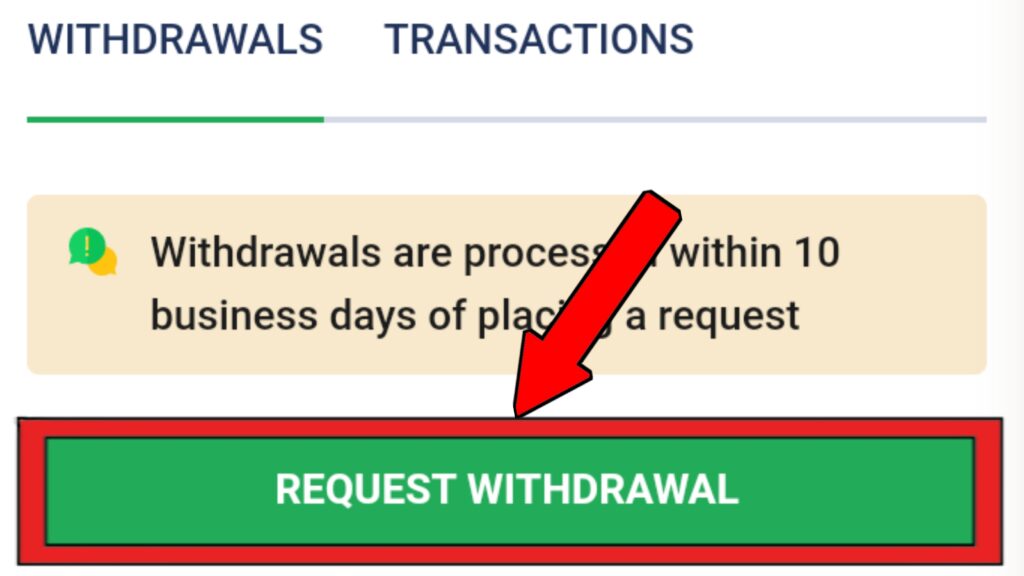 Picoworkers withdrawal process.